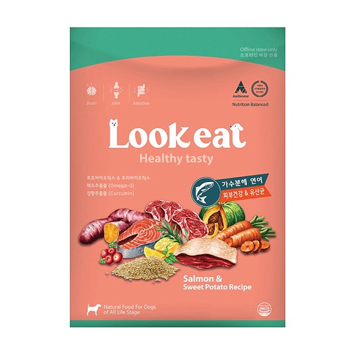 룩잇 룩잇 독 가수분해 연어 피부건강 1.8kg