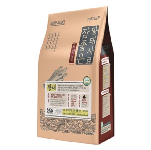 럭셔리발란스 럭셔리발란스 소프트플러스 참좋은황태+오리 3kg