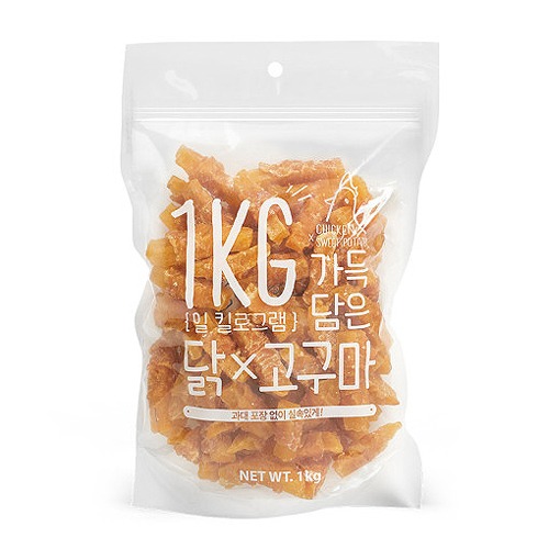 슈퍼츄 슈퍼츄 가득담은 닭가슴살고구마 1kg